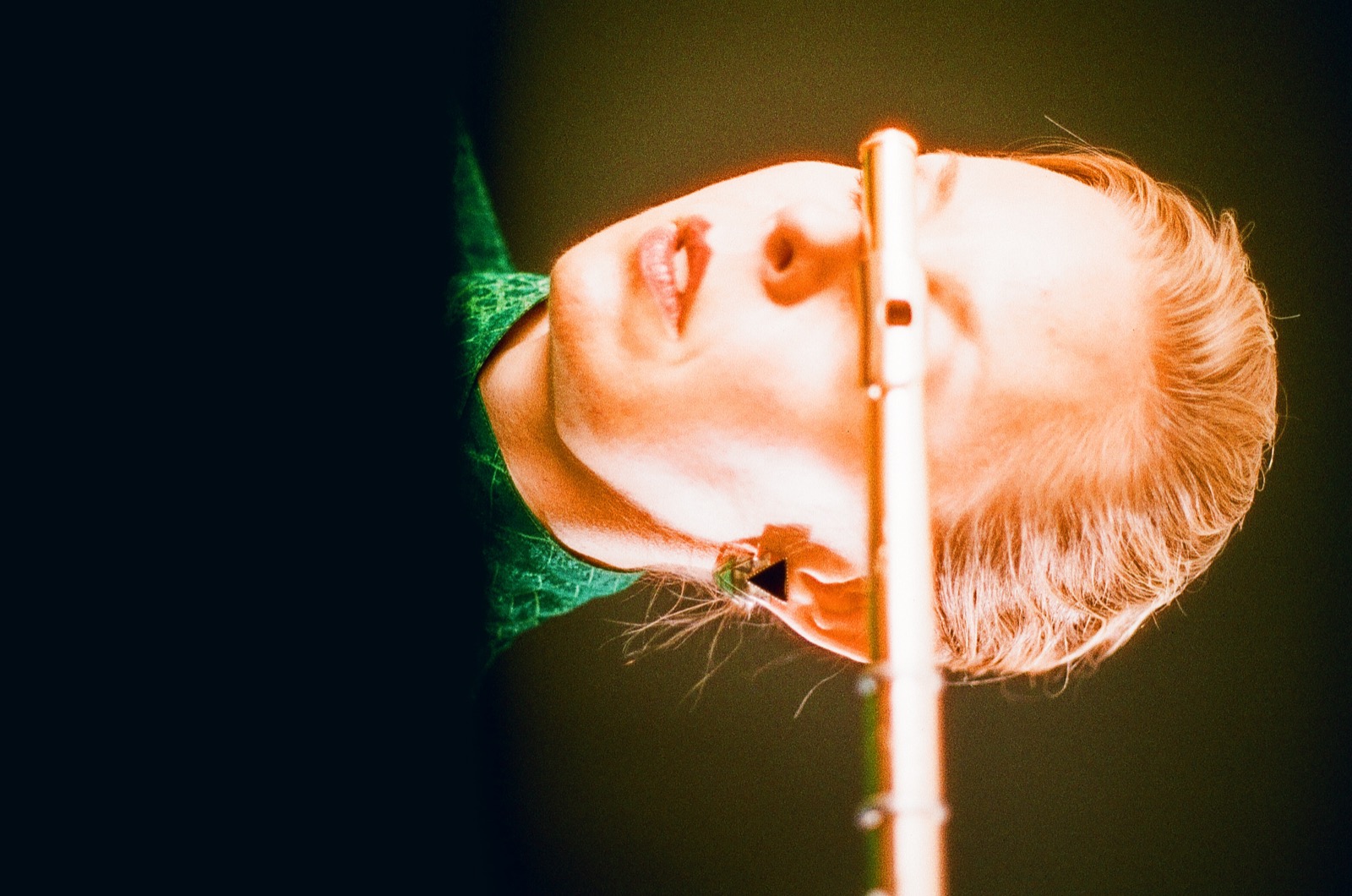 Isabella with flute